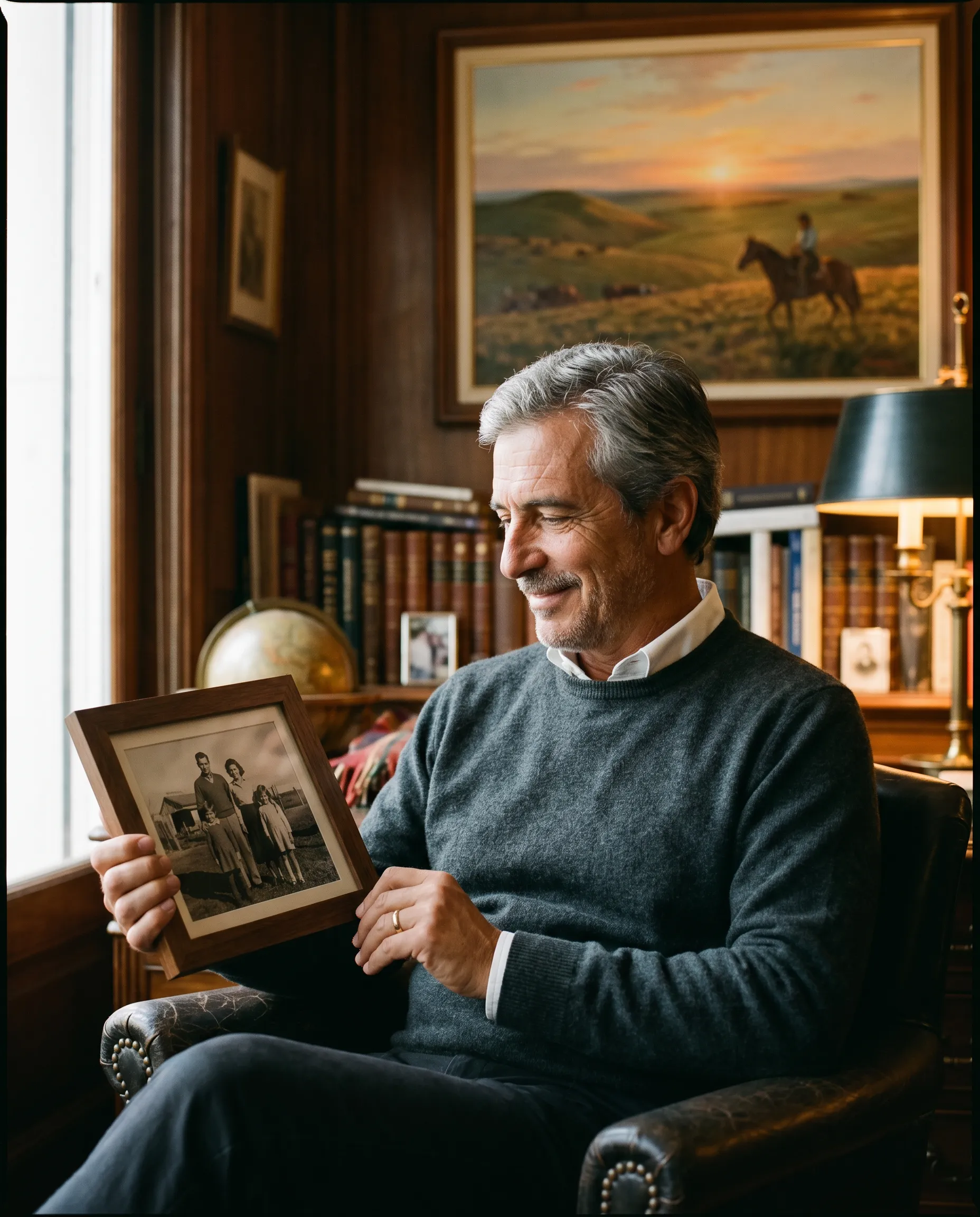 Cliente CDI Capital — empresario PyME con su historia familiar