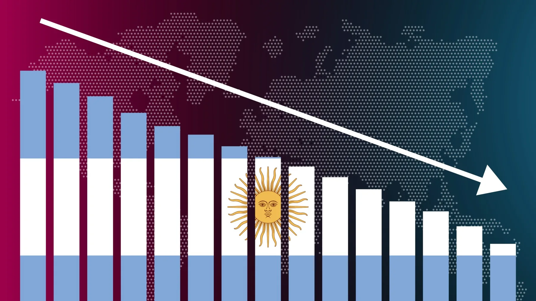 Riesgo País de Argentina en su Nivel Más Bajo desde 2018