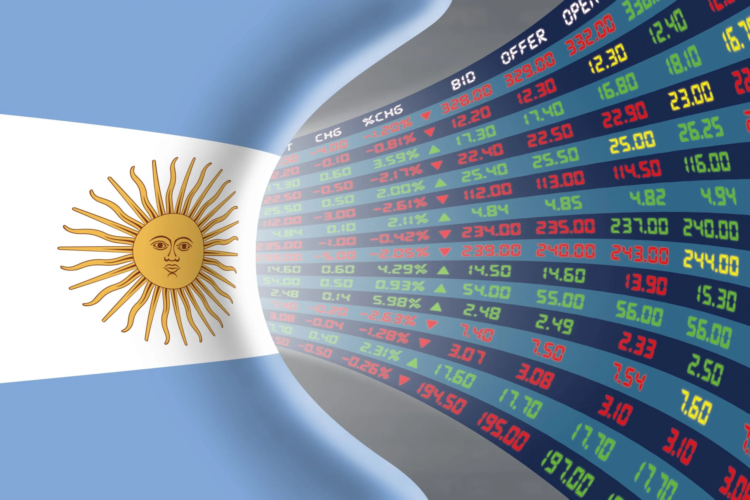 Las 7 acciones de Argentina que más subieron en 2024
